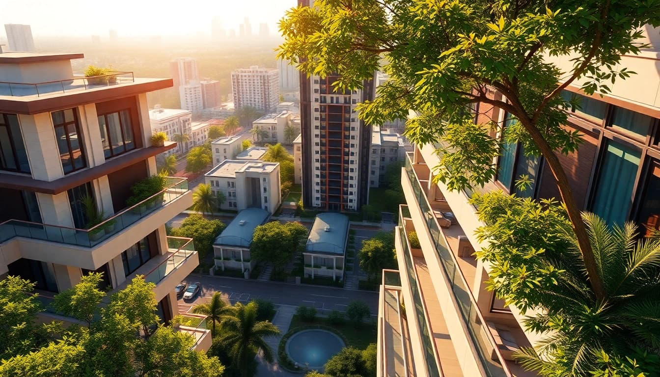 Showcasing the architectural beauty of tampines ec with modern design and lush surroundings.