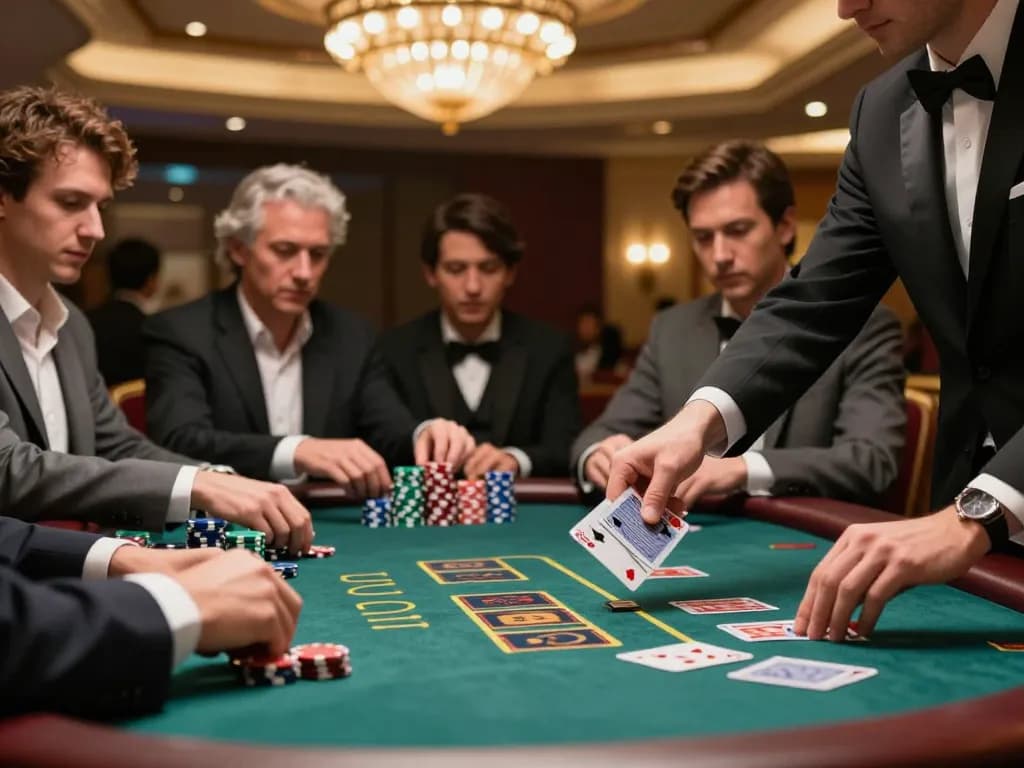 Engaging in a strategic blackjack showdown with top quality widgets for casino gameplay.