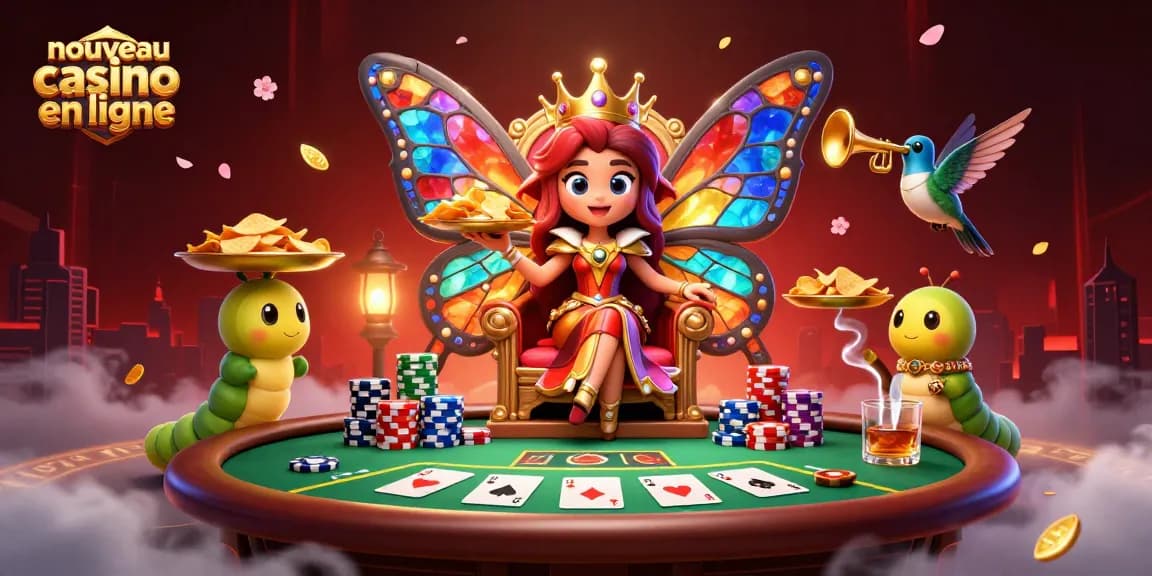 Révélez votre potentiel avec le nouveau casino en ligne grâce à cette illustration captivante.
