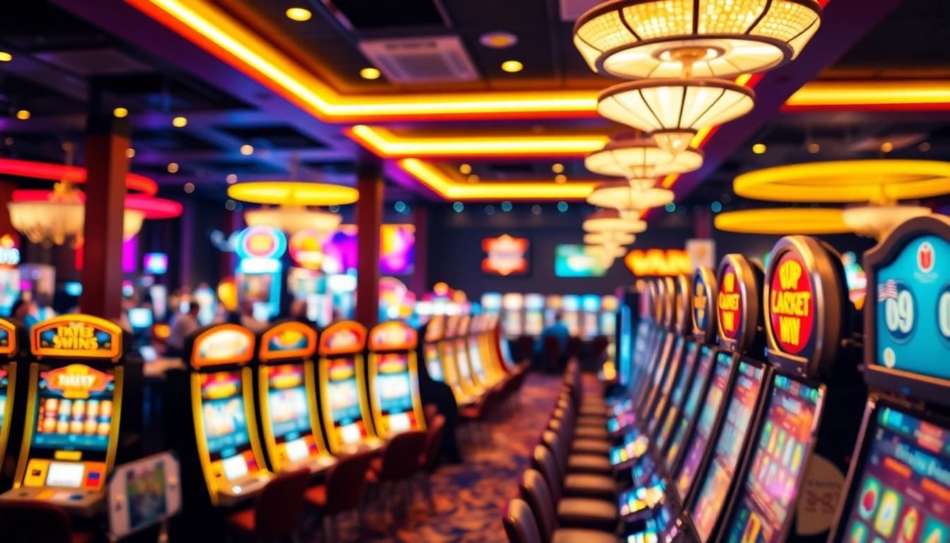 Rasakan sensasi 88SLOTDEWA Online dengan suasana kasino yang meriah dan penuh warna.