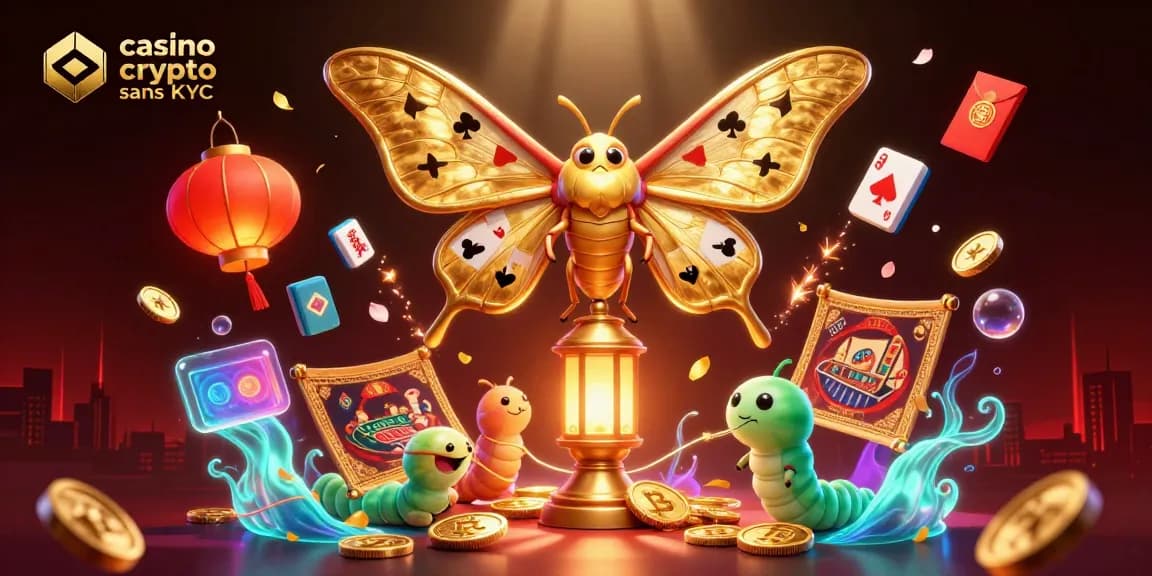 Casino crypto sans KYC : découvrez l'illustration 3D captivante de la beauté du jeu.