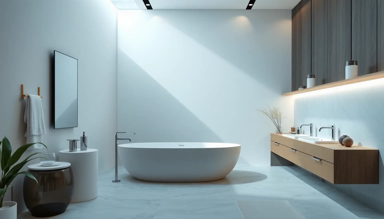 Sonni sanitär GmbH präsentiert hochwertige Badprodukte in einem eleganten Design.