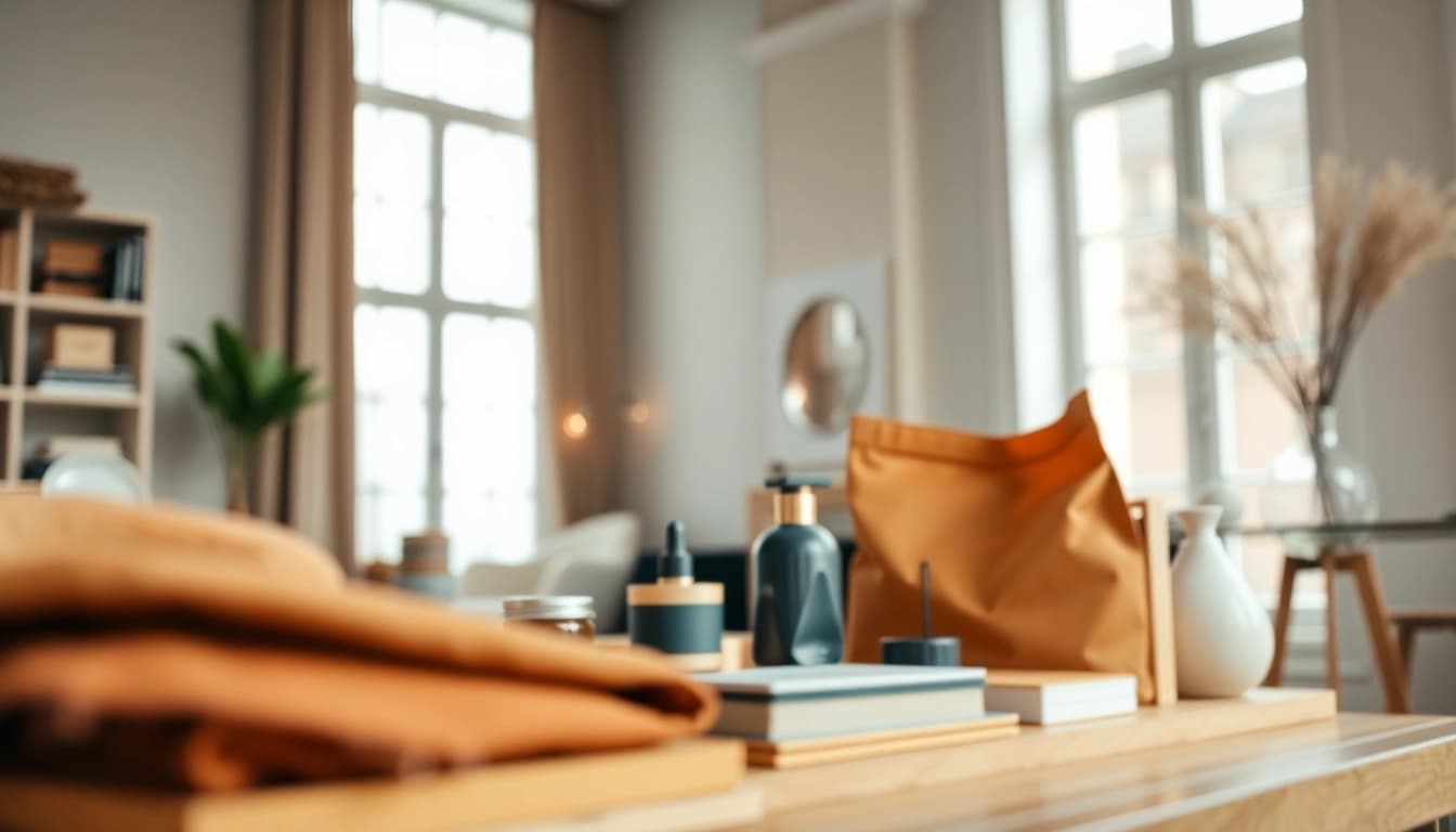 Foto ecommerce di prodotti catturati in un elegante studio a Milano.