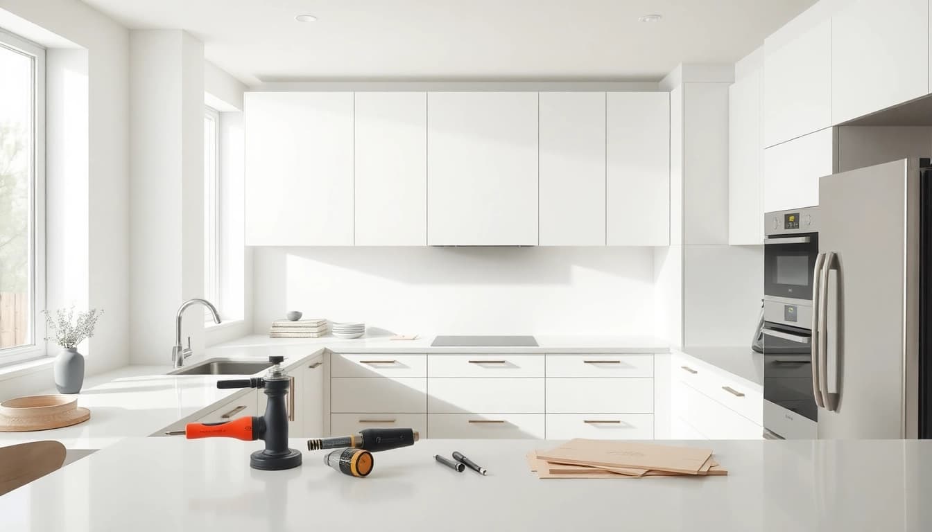 Transforming cabinets with professional cabinet refacing Saint Petersburg FL service.