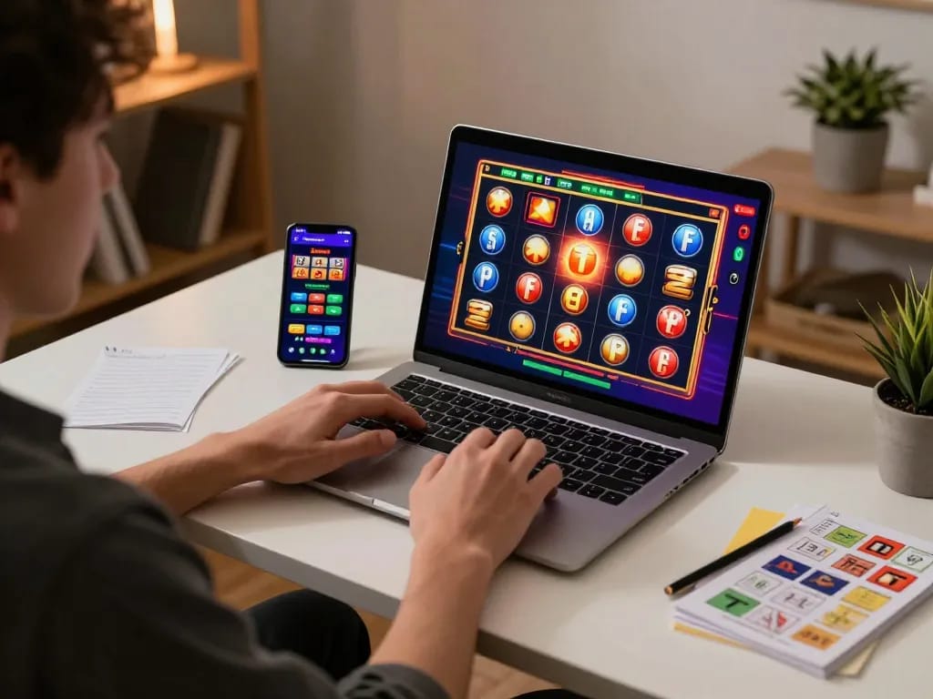Terhubung dengan permainan slot yang mendebarkan secara online dengan pengaturan yang ramping, tampilan yang terang, dan catatan strategi pribadi.