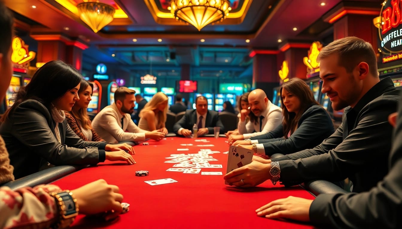 Vivez l'excitation de gagner au meilleur casino en ligne avec du poker à enjeux élevés et des tables de jeu luxueuses.