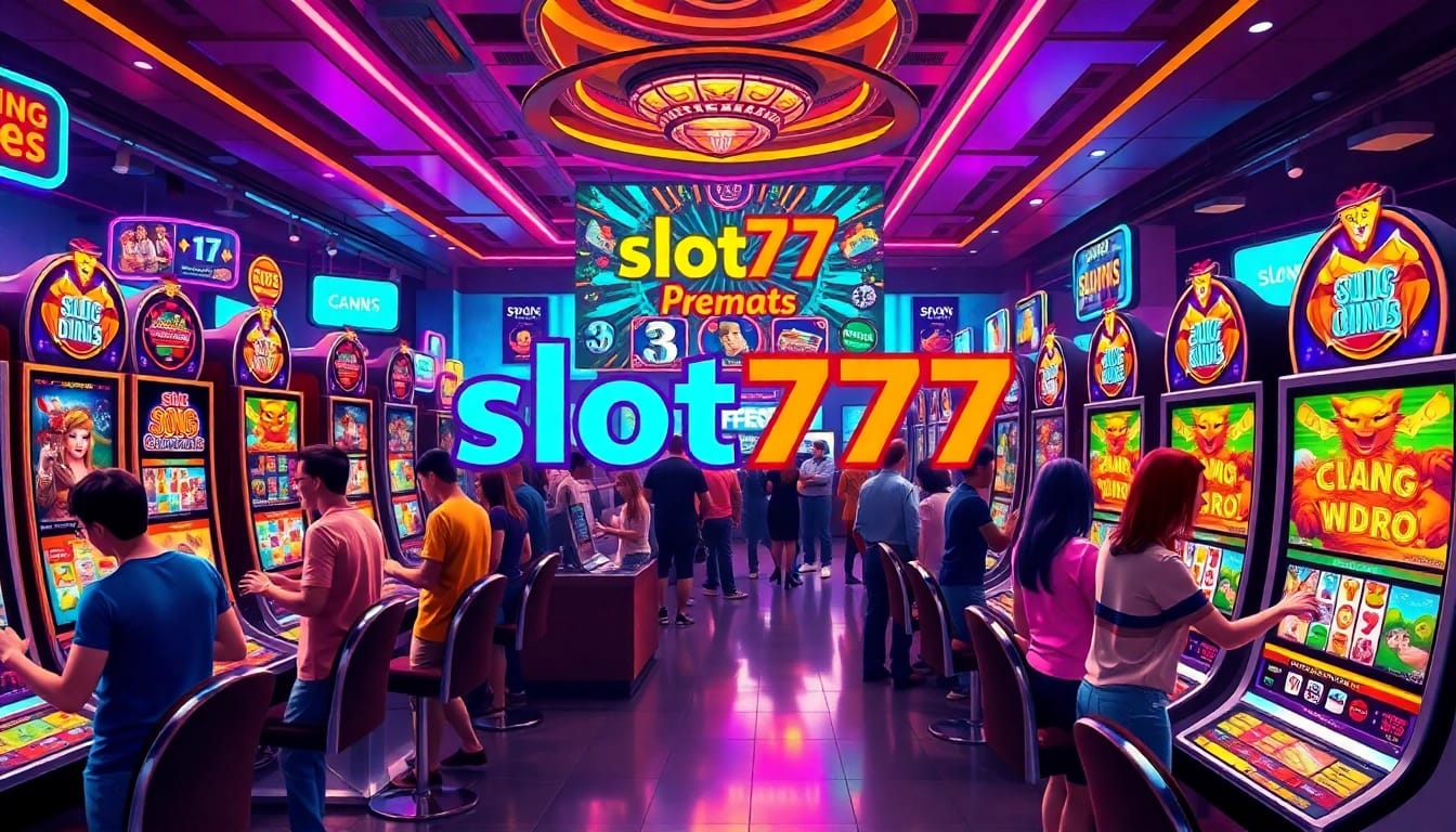 Menangkan slot777 dengan keseruan permainan mesin slot online yang beragam.