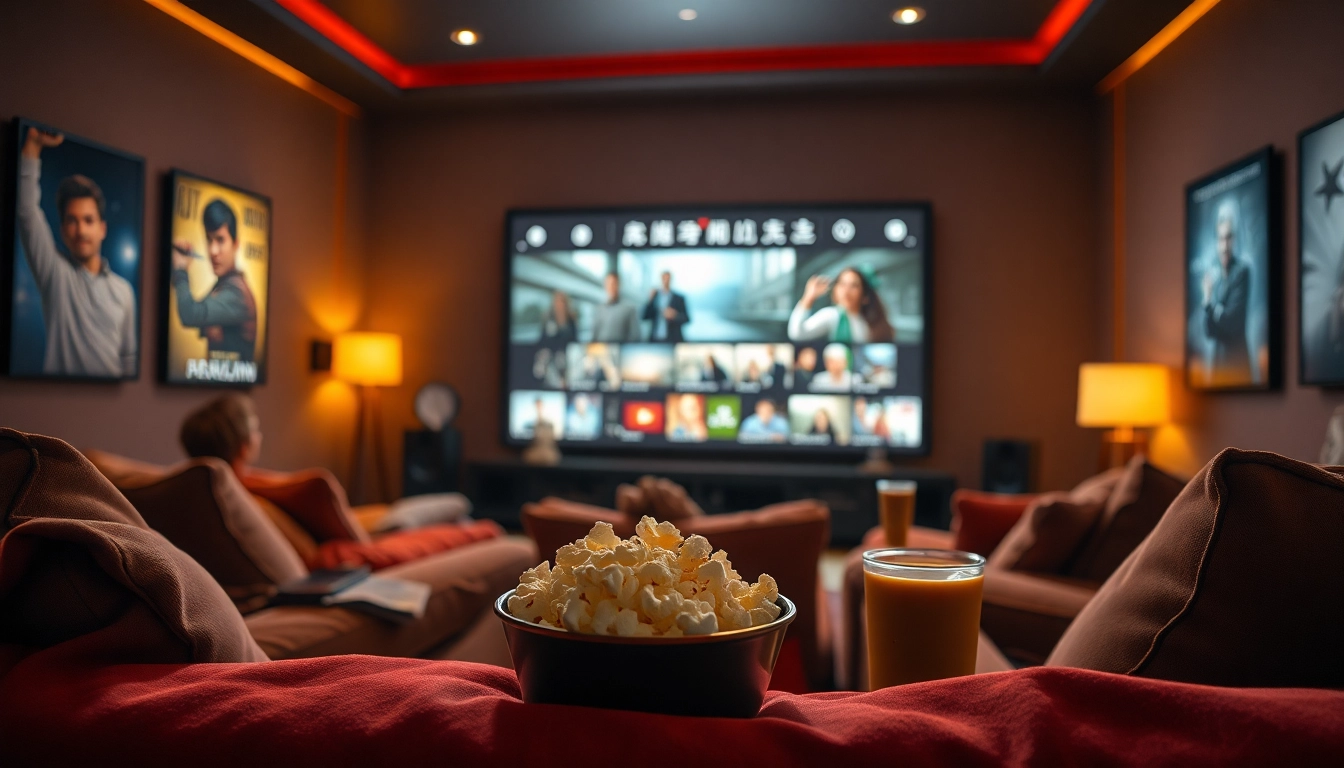สนุกกับ ดูหนังออนไลน์ ในโรงภาพยนตร์ที่บ้านที่อบอุ่น