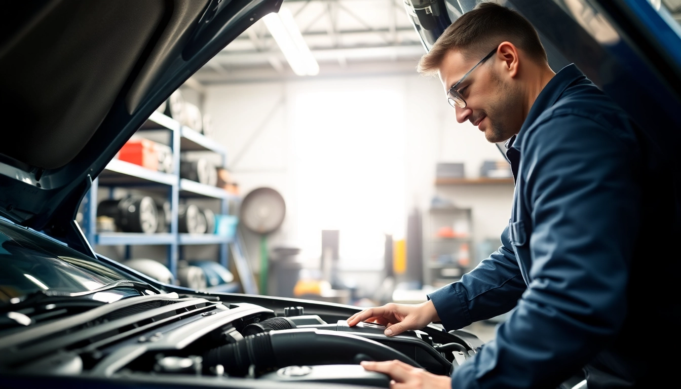 Explore mechanical breakdown coverage alternative in a professional garage setting with a mechanic.