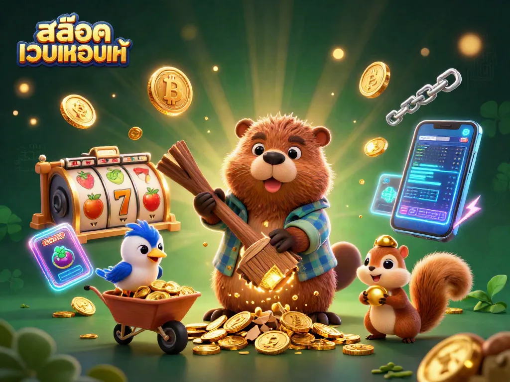 สัมผัสเกมสล็อตออนไลน์ สล็อตเว็บตรงแท้ แล้วสนุกกับการรวบรวมเงินทองในภาพ 3D!