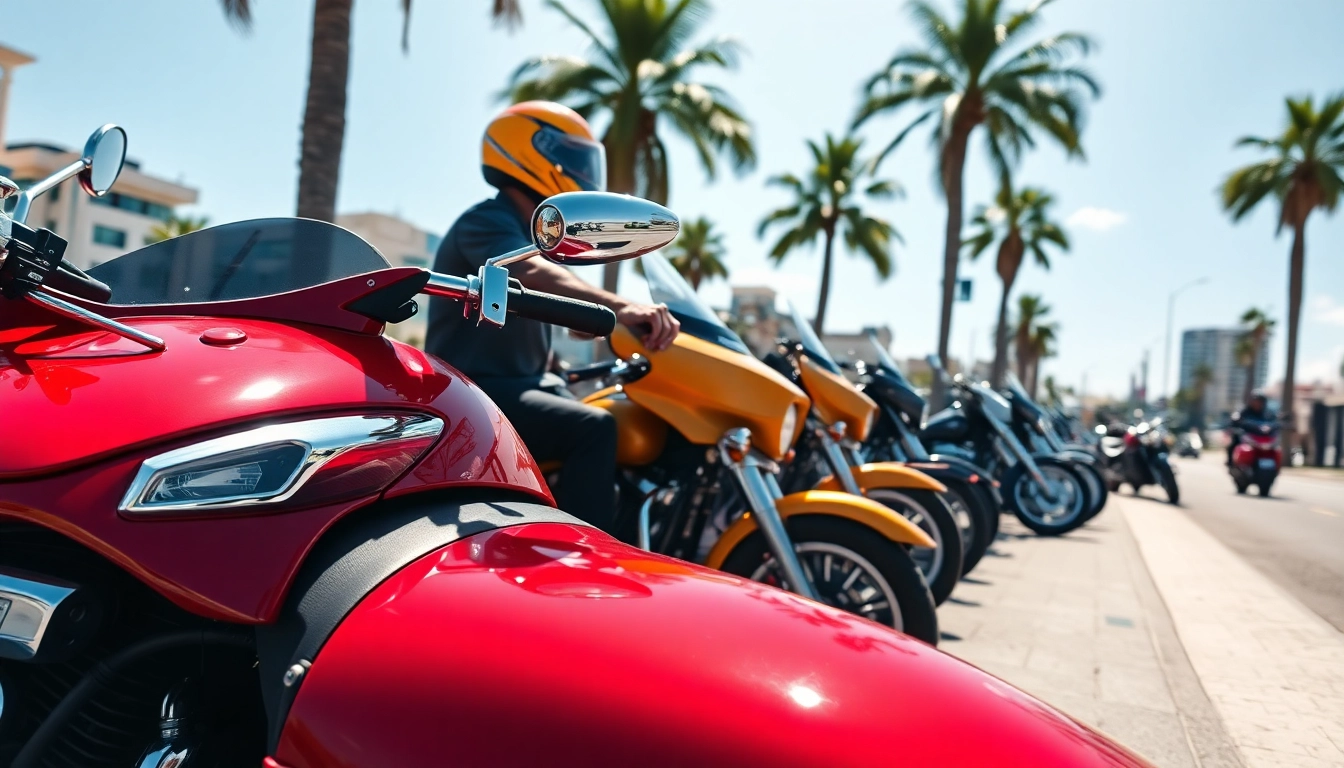 Experience cheap street legal three wheeler trikes in a vibrant urban setting.