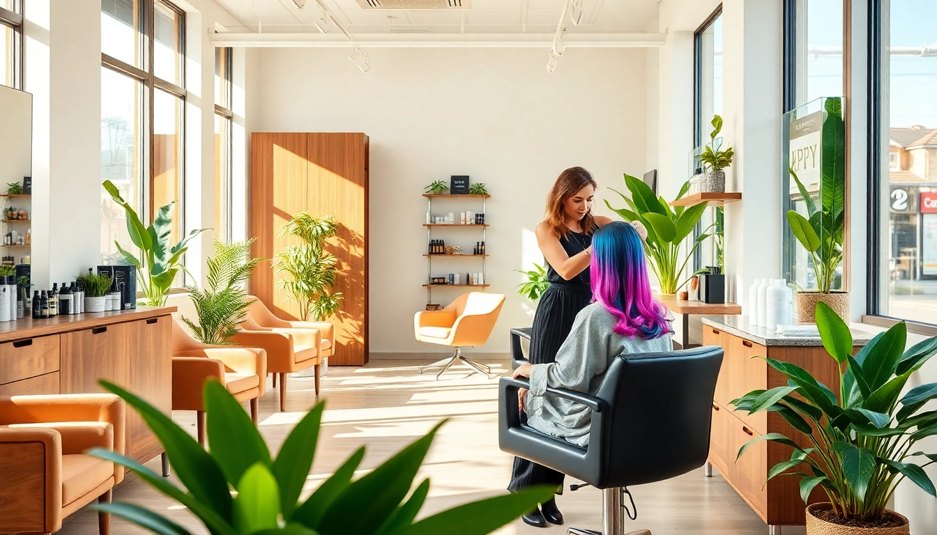 Experience luxury services at addendum salon with expert stylists in a welcoming environment.