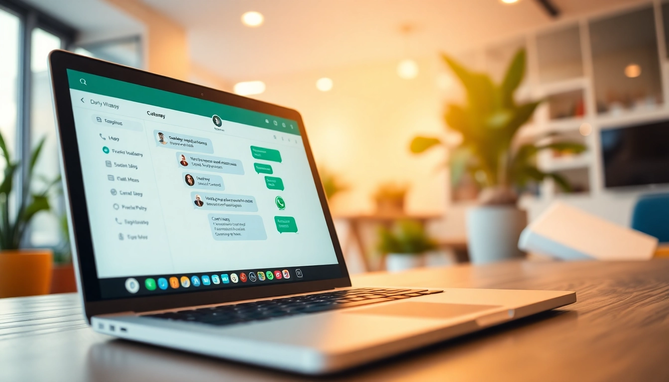 Understanding What is a CRM for WhatsApp through a professional workspace showcasing customer interactions.