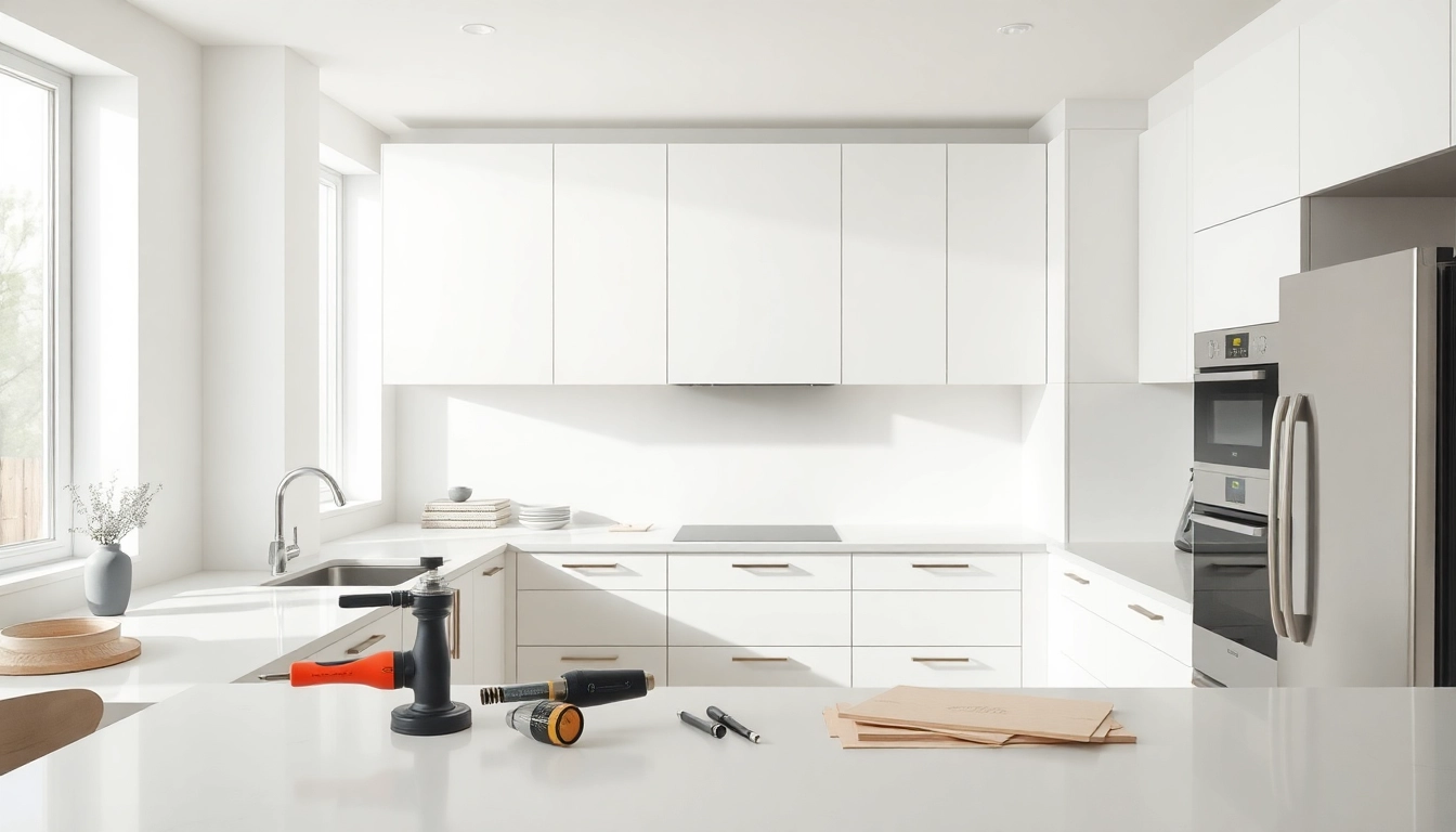 Transforming cabinets with professional cabinet refacing Saint Petersburg FL service.