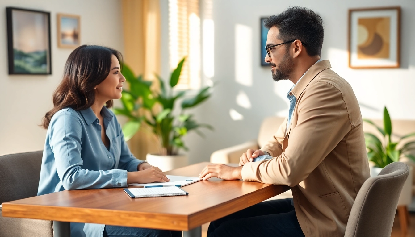 Engaging consultation with the best psychiatrist dubai in a calming office environment.