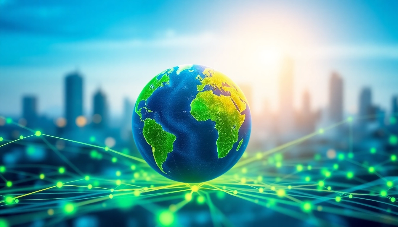 Showcasing a CDN with DDoS Protection in a global digital network environment