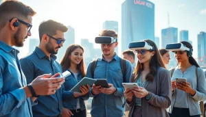 Engaging representation of technological advancements at https://mohamedmmblog.tech featuring AI and IoT integration.