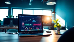 Boost engagement with a TikTok smm panel illustrated in a modern digital marketing workspace