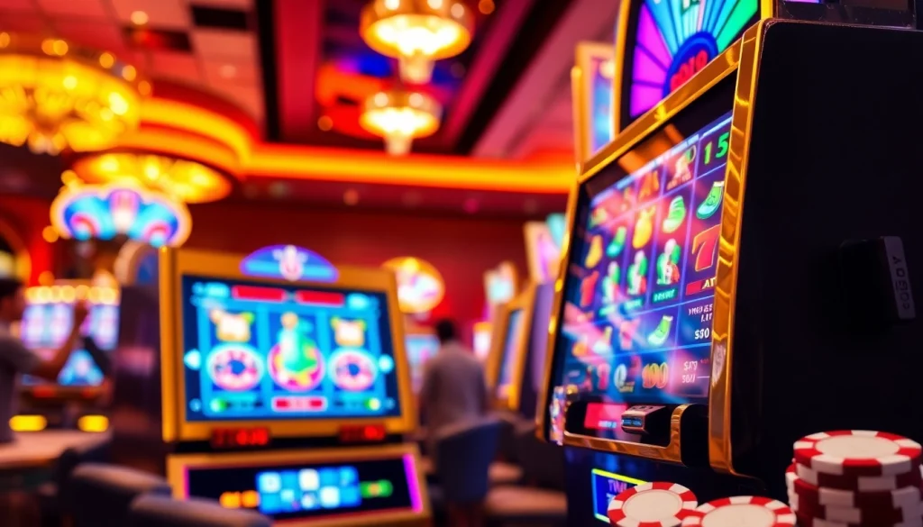 Menggairahkan pengalaman bermain slot di link tank4d toto slot dengan mesin slot yang elegan dan pencahayaan cerah.