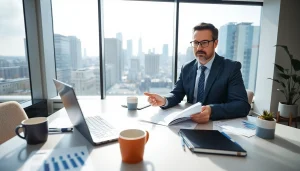 카드 현금화 방법에 대해 설명하는 전문 금융 상담사의 모습