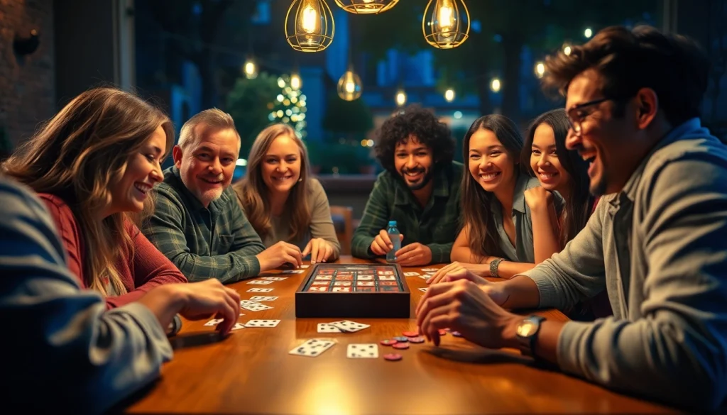 Play a thrilling game of Ok Rummy with friends, capturing the laughter and excitement around the table.