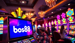 Mengamati permainan slot bos88 dengan atmosfer yang semarak dan menarik.