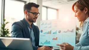 Visualize competitive intelligence analysis with a focused business team and analytical data.