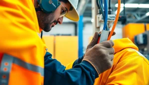 Learn about Wyoming Electrical Apprenticeship while an apprentice works on a project in a workshop.