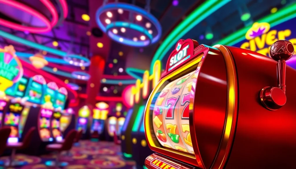 เล่น 918kiss slot ที่เครื่องสล็อตสีสันสดใสในบรรยากาศคาสิโน