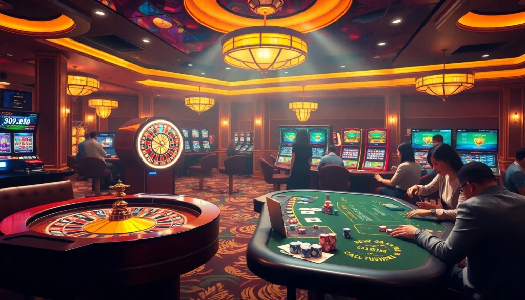 Experience thrilling gameplay at https://rr88.wales/ with vibrant casino tables and engaging slot machines.