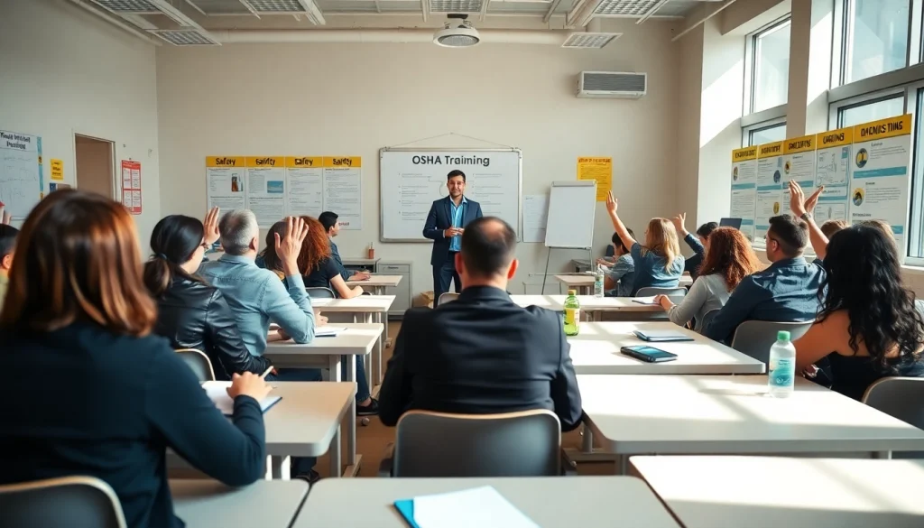 Engaged participants in OSHA training carolinas learning essential safety practices.