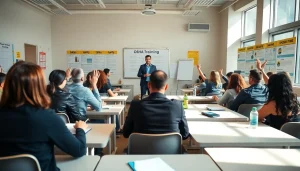 Engaged participants in OSHA training carolinas learning essential safety practices.