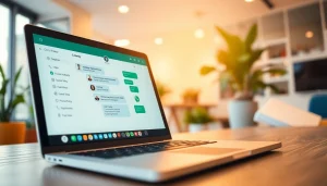 Understanding What is a CRM for WhatsApp through a professional workspace showcasing customer interactions.