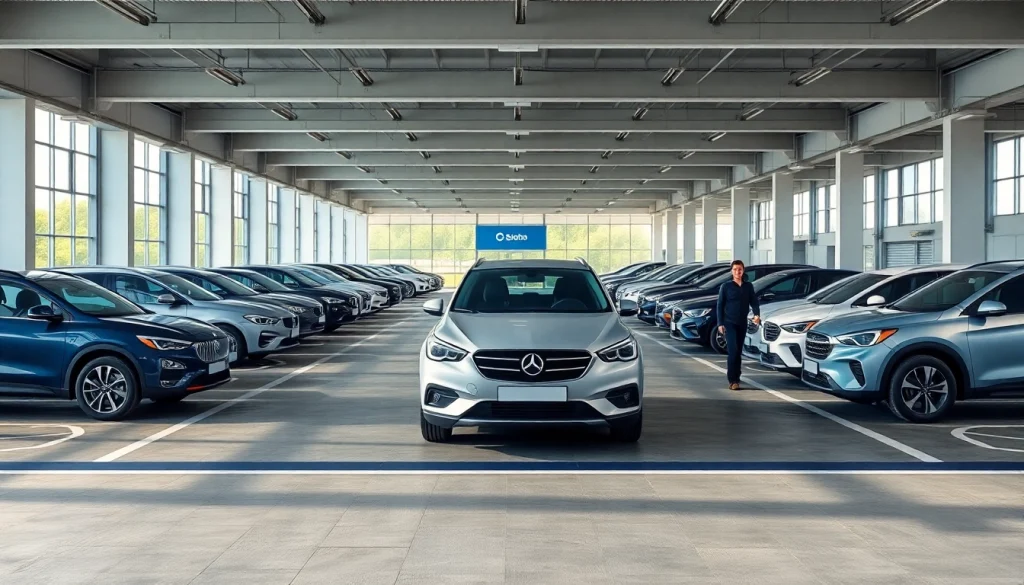 rent a car moldova at a modern rental facility in Chisinau with diverse vehicles