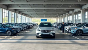 rent a car moldova at a modern rental facility in Chisinau with diverse vehicles