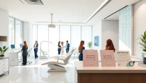 Best teeth whitening clinic in Kuala Lumpur showcasing a modern, inviting dental treatment interior.