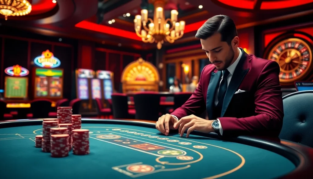 Experience thrilling gameplay at Bugatti8 with modern online slots and classic casino tables.