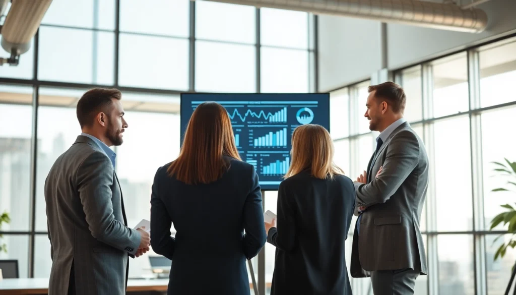 Understand What is a CRM for WhatsApp through business collaboration in a modern office.