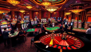 Experience dynamic gameplay at https://79king2.sa.com/ with lively casino tables, elegant decor, and thrilling action.
