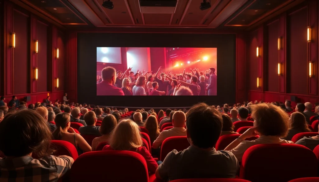 ประสบการณ์ดูหนังในโรงภาพยนตร์ที่เต็มไปด้วยคนดูที่หลงใหล