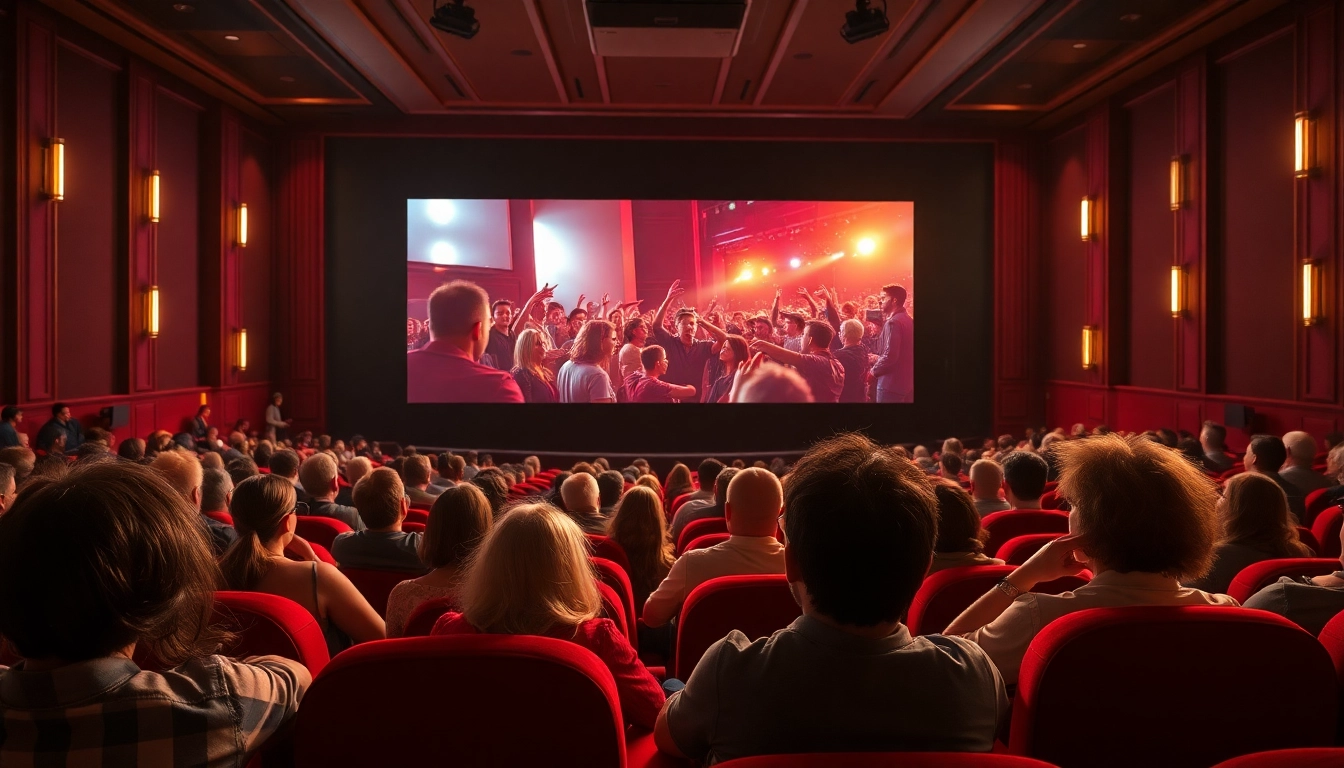 ประสบการณ์ดูหนังในโรงภาพยนตร์ที่เต็มไปด้วยคนดูที่หลงใหล