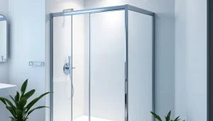 Entdecken Sie die elegante sonni Duschkabine 80x80 in einem stilvollen Badezimmer-Design.