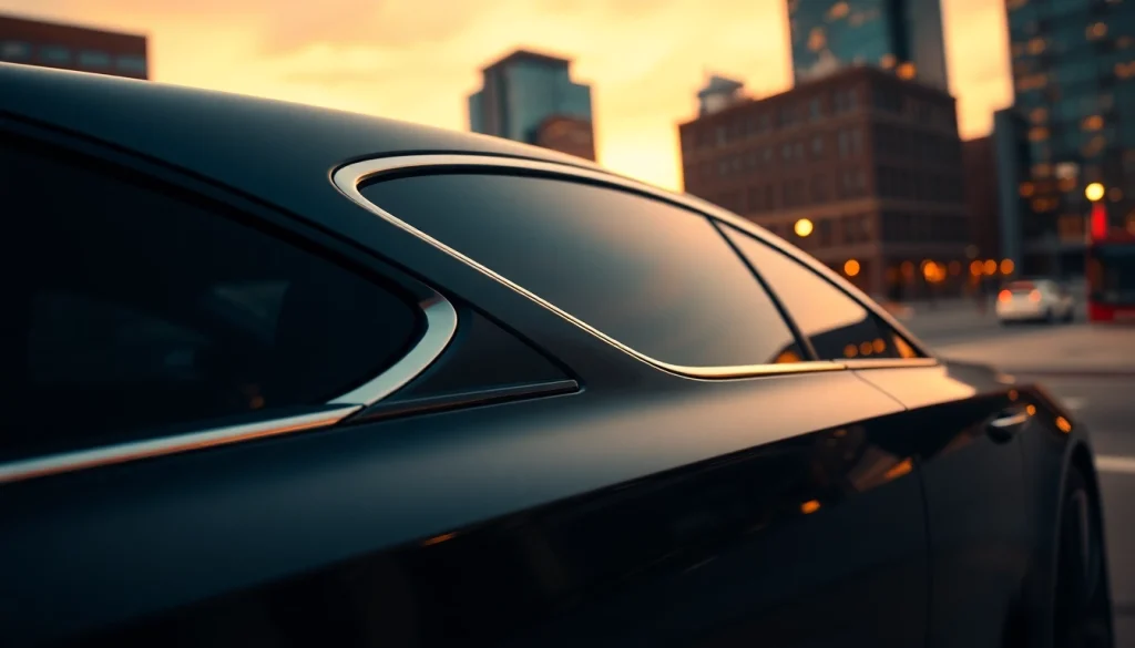 Enhance your vehicle with quality window tinting Cleveland TN showcasing a stylish and modern look.