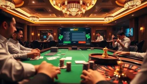 Engage with sbobet login terbaru at an exciting high-stakes casino gaming table.