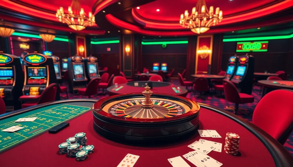 Experience the thrill of winning at the xx88 link casino surrounded by vibrant games and excitement.
