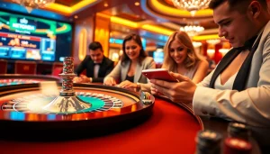Experience the excitement of gambling with ketquabongda at a luxurious casino setting.
