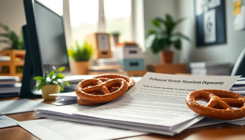 Learn who owns Pretzel warranty with insightful document imagery.