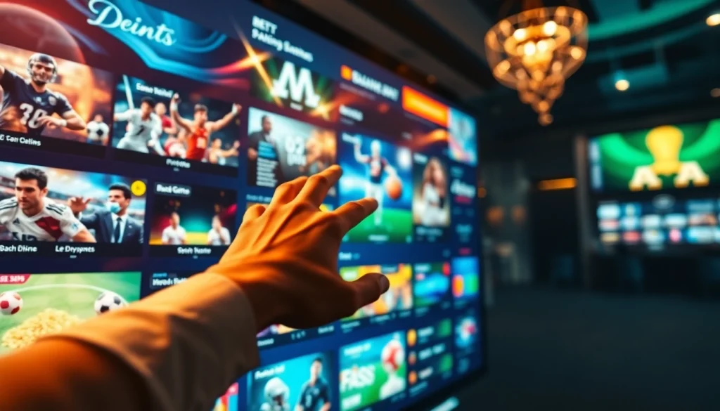 Giao diện nền tảng cá cược trực tuyến hấp dẫn tại https://ax88bets.com/ thể hiện các sự kiện thể thao động và các trò casino.