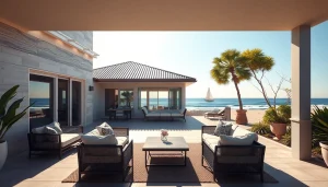 Stylish Scituate In-Law Expansion featuring modern design and coastal scenery.