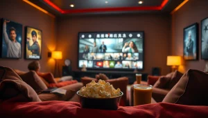 สนุกกับ ดูหนังออนไลน์ ในโรงภาพยนตร์ที่บ้านที่อบอุ่น